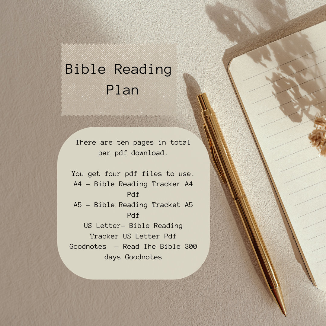 Bible Reading Plan, Digital Bible Plan, Printable Bible Reading Plan, Read the Bible In A Year, and Bible Study